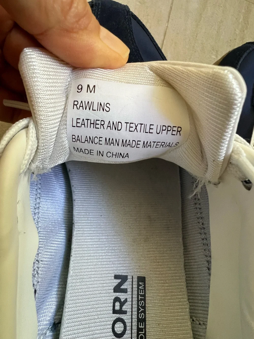 Tretorn Navy and White Women's Retro Sneakers